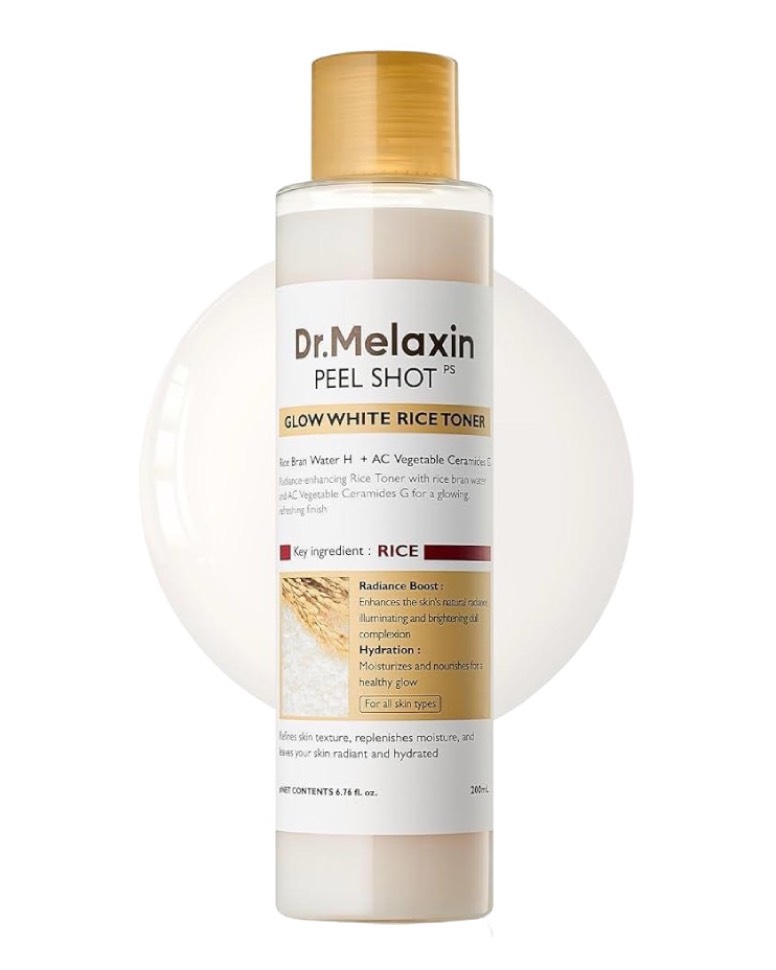 Dr.Melaxin Peel Shot Glow White Rice Toner 200ml