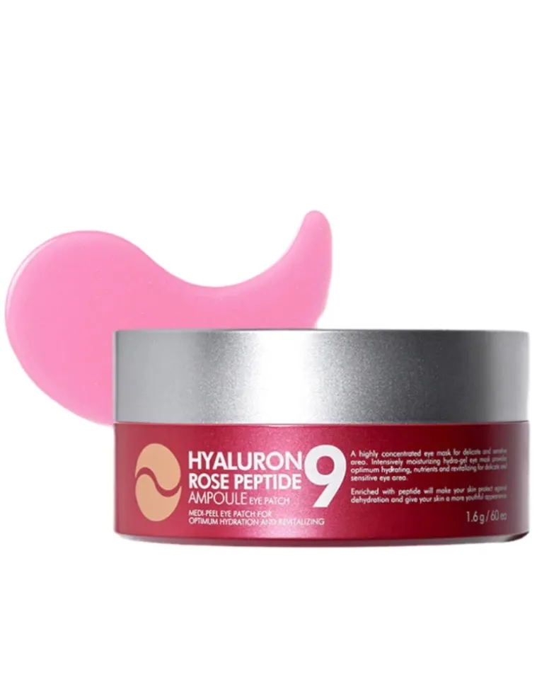 MEDIPEEL Hyaluron Rose Peptide 9 Ampoule Eye Patch 60 pcs